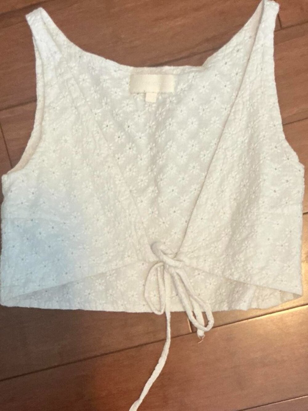 Kitteny Tie Tank Top